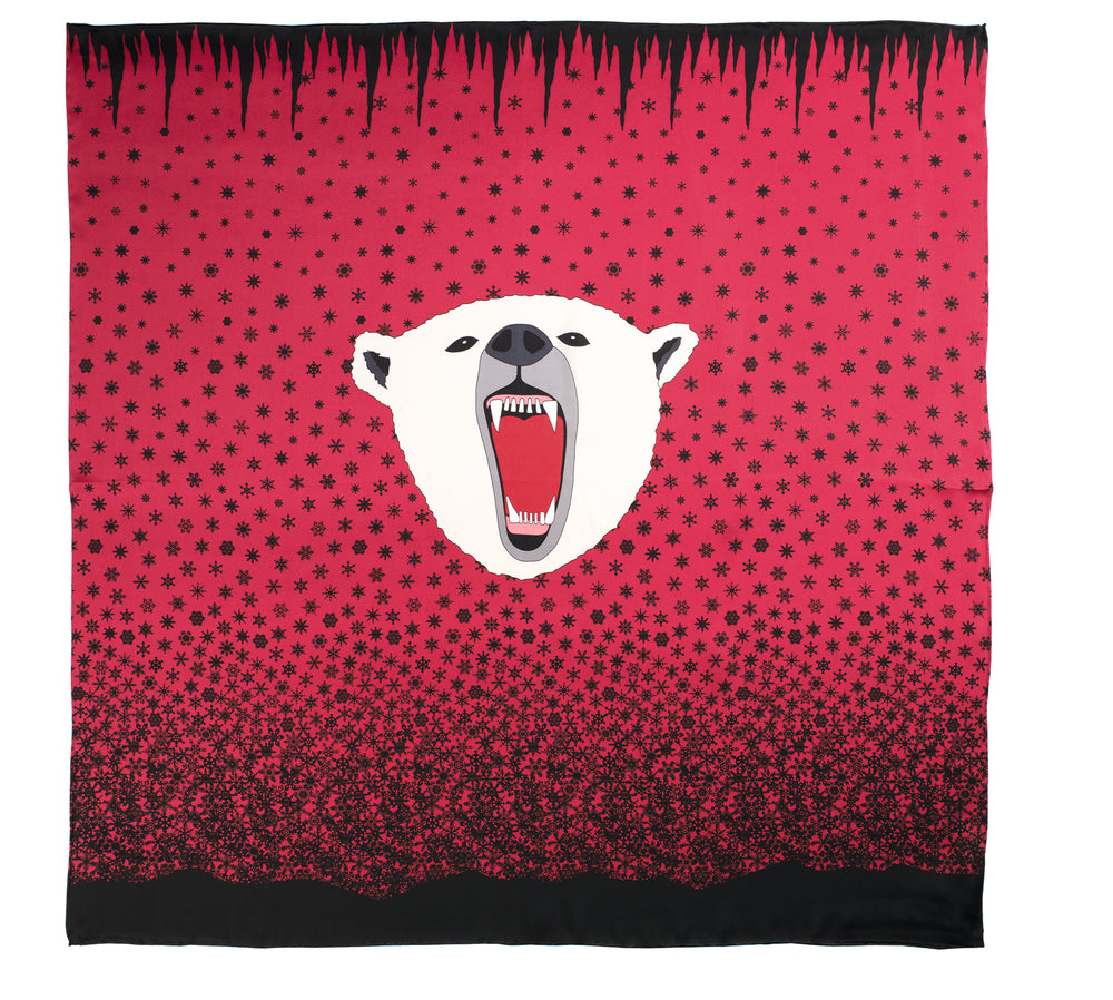 90-335 Polar 90x90 cm / 90-335 Polar 90x90 - Red