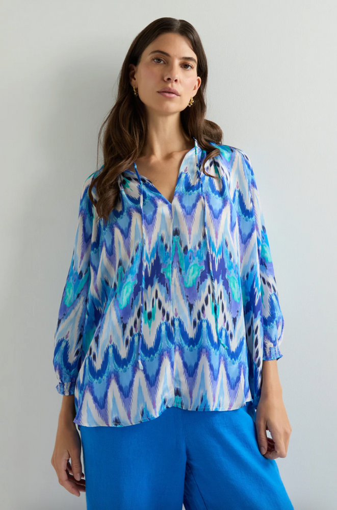 Charlotte Sparre Copenhagen Angela blouse Blouse Blue