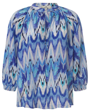 Charlotte Sparre Copenhagen Angela blouse Blouse Blue