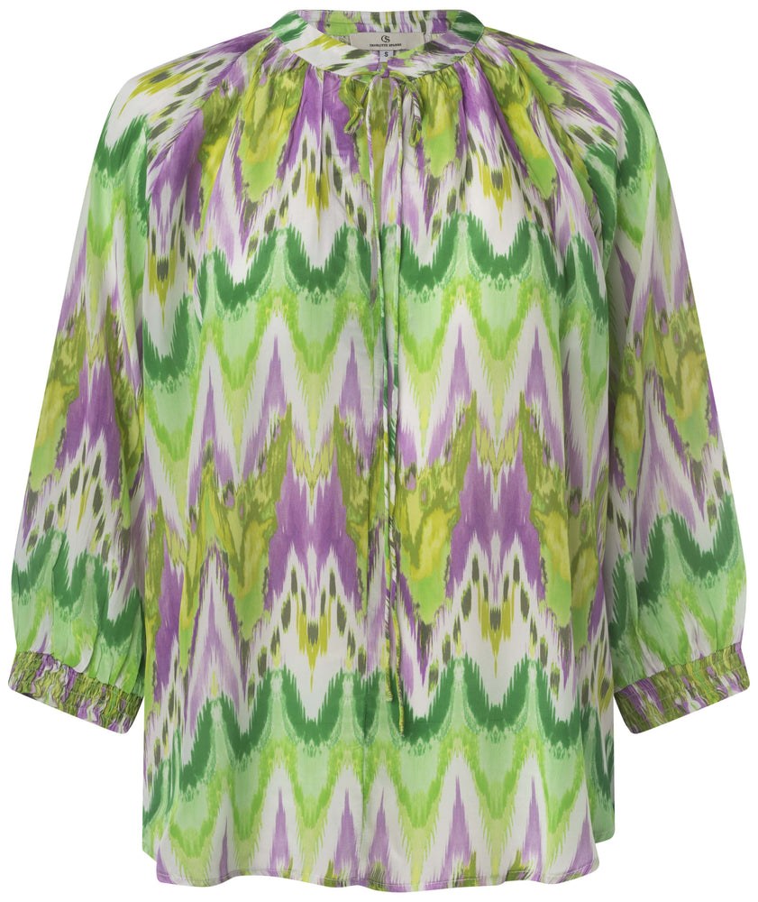 Charlotte Sparre Copenhagen Angela blouse Blouse Green