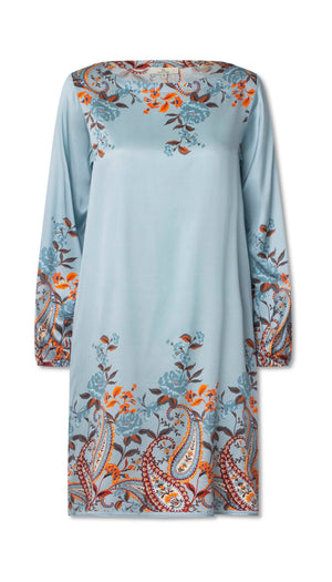 Charlotte Sparre Copenhagen Boat neck dress Lina Dress Blue