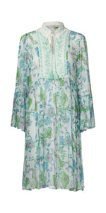 Boheme dress Floral fun / 2990 Floral fun vis - Blue