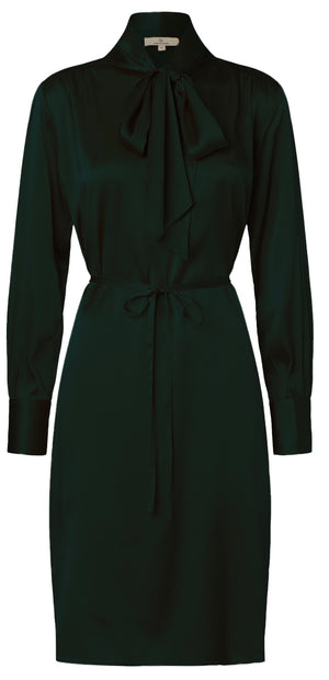 Charlotte Sparre Copenhagen Bow dress Solid Dress Green