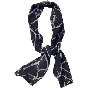 Charlotte Sparre Copenhagen CS490 Thorns Scarf Black