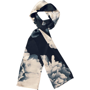 Charlotte Sparre Copenhagen CS491 Peony Scarf Grey
