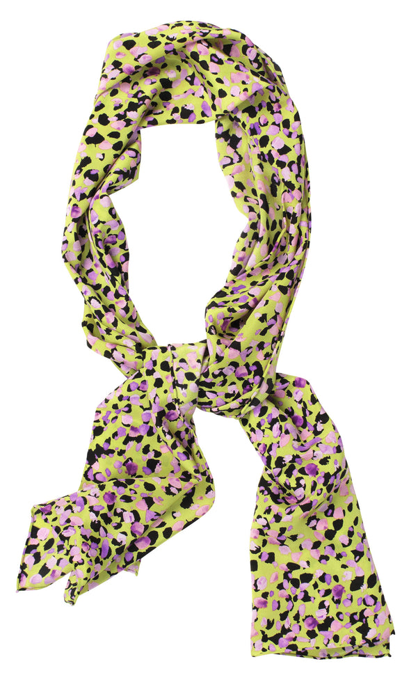 Charlotte Sparre Copenhagen Cille 35x165 cm Scarf Lime