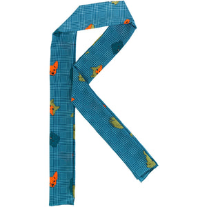 Charlotte Sparre Copenhagen CS561 Cats and dogs Scarf Petrol