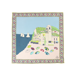 Charlotte Sparre Copenhagen Capri 90x90 cm Scarf Morning