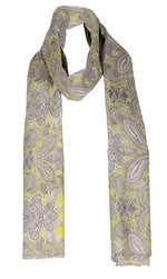 Cotton Power Paisley 100x200 cm / SCS055 Cotton Power Paisley 100x200 - Yellow