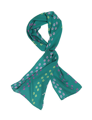 Charlotte Sparre Copenhagen Dog tracks 35x165 cm Scarf Azur