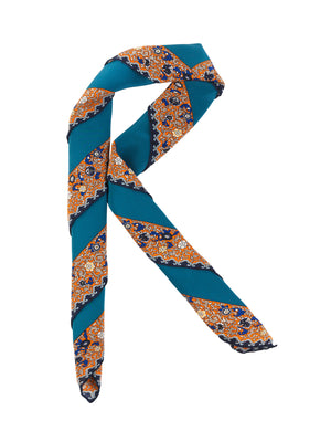 Charlotte Sparre Copenhagen Eagle 90x90 cm Scarf Petrol