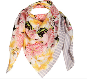 Charlotte Sparre Copenhagen Florence 90x90 cm Scarf Rose
