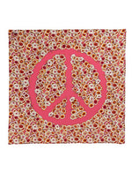 Flower peace 90x90 cm / 90-378 Solid peace 90x90 - Pink