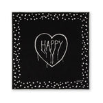 Happy 90x90 cm / 90-305 Happy 90x90 - Black