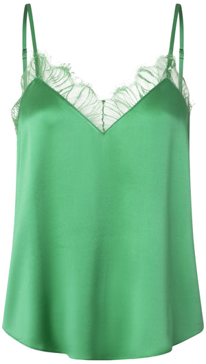 Charlotte Sparre Copenhagen Lace top Top Green
