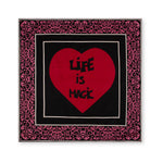 Life is magic 90x90 cm / 90-347 Life is magic 90x90 - Black
