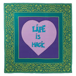 Life is magic 90x90 cm / 90-347 Life is magic 90x90 - Blue
