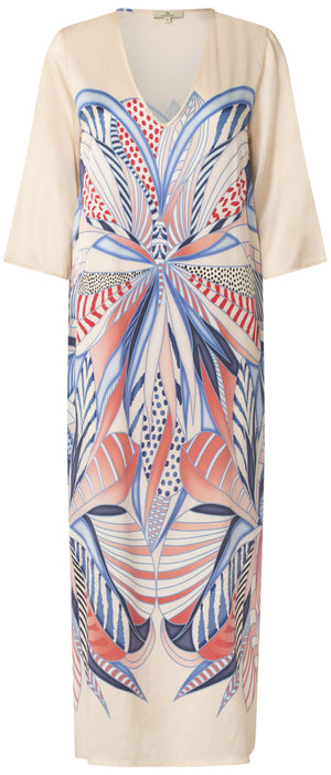 Charlotte Sparre Copenhagen Long simple dress Dress Blue/Red