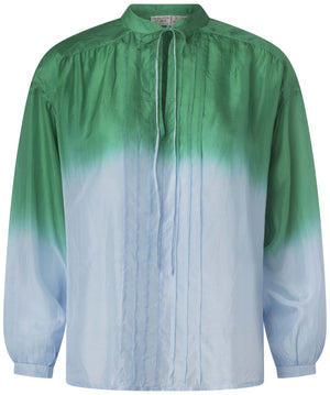 Charlotte Sparre Copenhagen Luna blouse Blouse Green/Blue