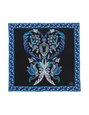 Charlotte Sparre Copenhagen Miriam 90x90 cm Scarf Cobalt