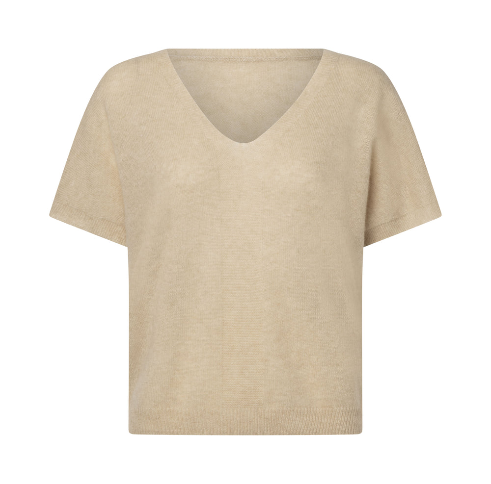My cashmere top / 3384 Solid - Sand