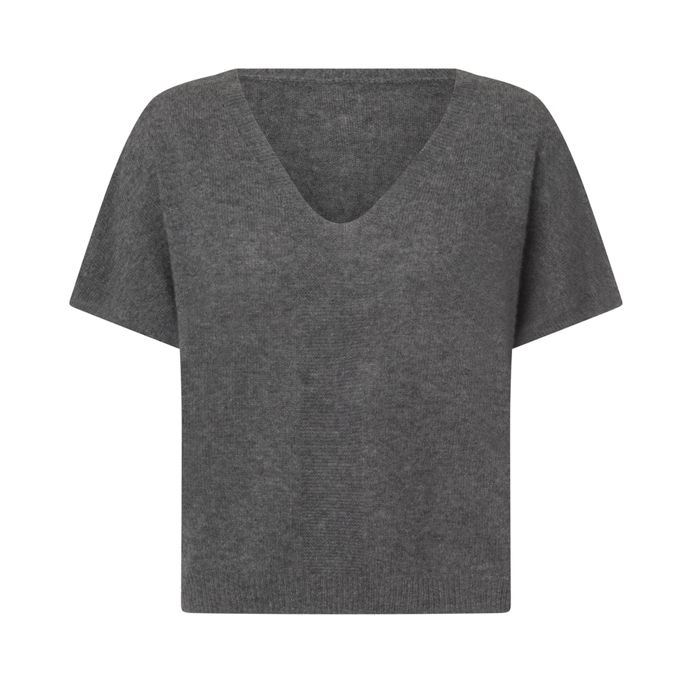 My cashmere top / 3491 Solid - Grey