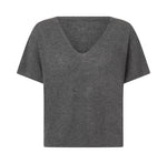 My cashmere top / 3491 Solid - Grey