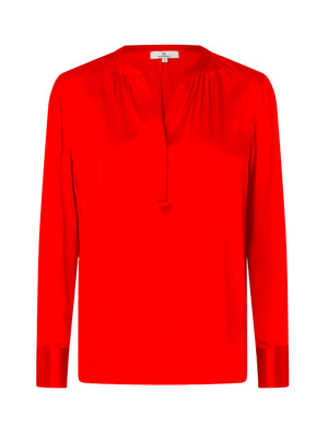 Charlotte Sparre Copenhagen Oui shirt Solid Blouse Red