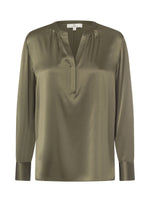 Oui shirt Solid / 3411 Solid - Kaki