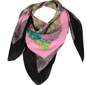 Charlotte Sparre Copenhagen Petra 90x90 cm Scarf Black