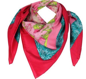 Charlotte Sparre Copenhagen Petra 90x90 cm Scarf Pink