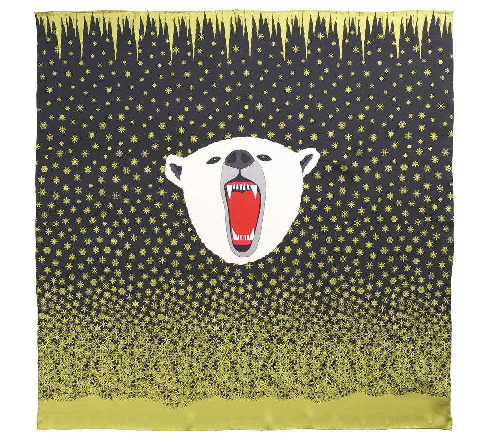 90-335 Polar 90x90 cm / 90-335 Polar 90x90 - Lime