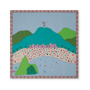 Charlotte Sparre Copenhagen Rio 90x90 cm Scarf Morning