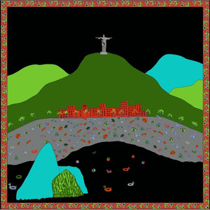 Charlotte Sparre Copenhagen Rio 90x90 cm Scarf Night
