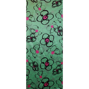 Charlotte Sparre Copenhagen Flower stroke 35x165 cm Scarf Mint
