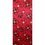 Flower stroke 35x165 cm / CS402 Flower stroke 35x165 - Red