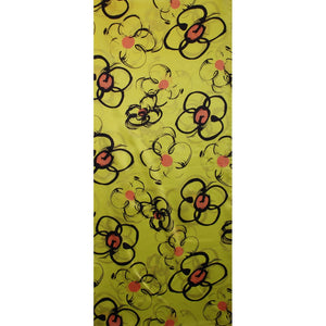 Charlotte Sparre Copenhagen Flower stroke 35x165 cm Scarf Yellow