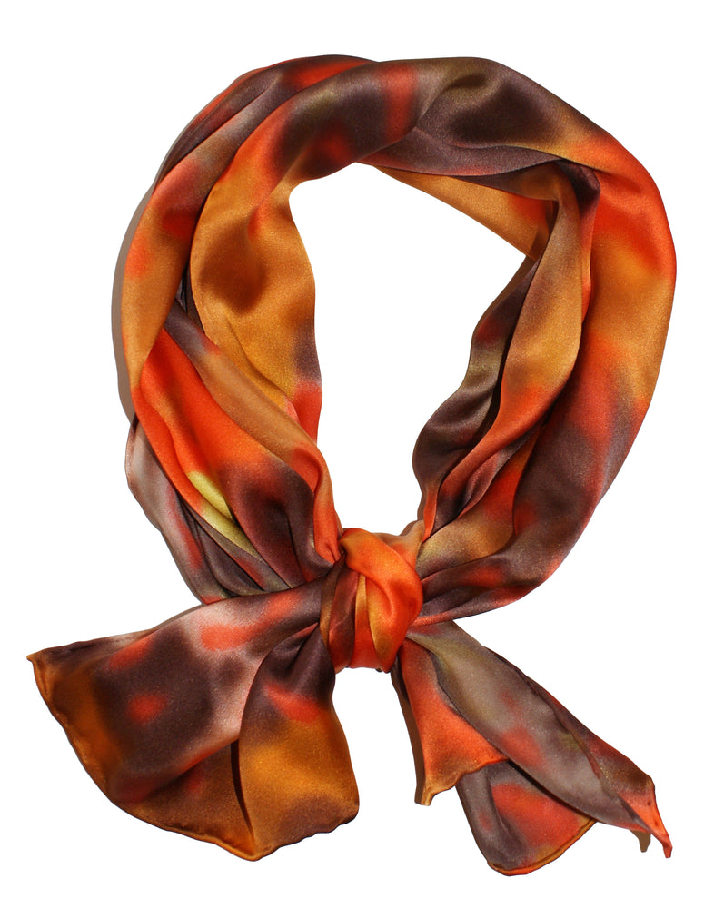 Charlotte Sparre Copenhagen Spotlight 55x55 cm Scarf Orange