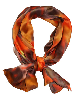 Charlotte Sparre Copenhagen Spotlight 55x55 cm Scarf Orange