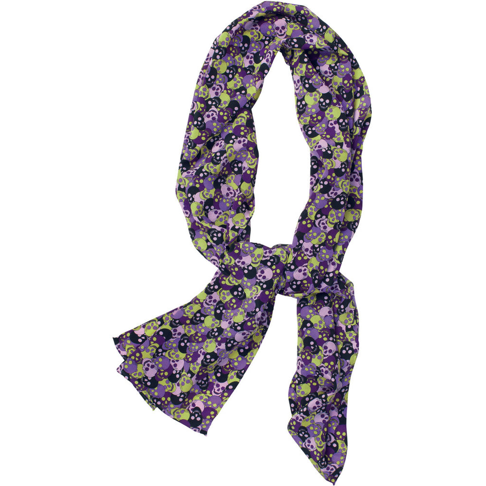 Charlotte Sparre Copenhagen Skull confetti 35x165 cm Scarf Lilac