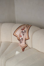 Scarf / SS010 Time to love scarf 65x65 - Rose/Cream