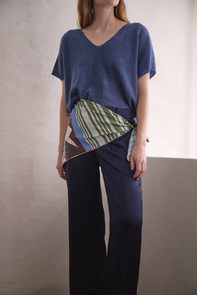 Scarf / SS011 Polar family scarf 90x90 - Morning/Day