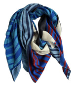 Scarf / SW005 Polar family scarf 135x135 - Evening/Night