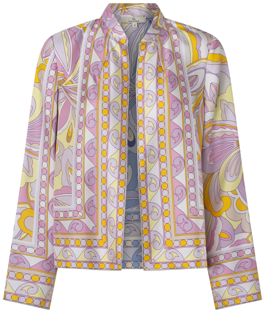 Scarf jacket / 3395 Sally scarf - Yellow