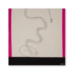 Snake 90x90 cm / 90-276 Snake 90x90 - White