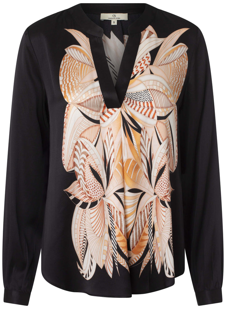 Charlotte Sparre Copenhagen Spark blouse Blouse Black