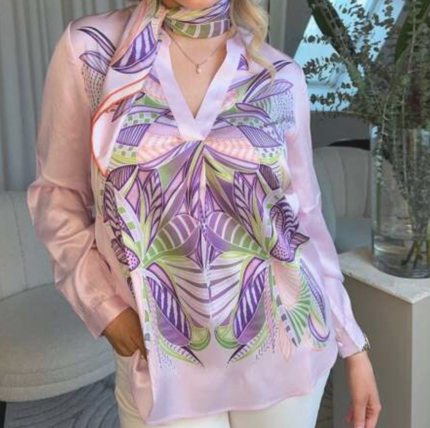 Spark blouse / 3357 Margot - Lilac