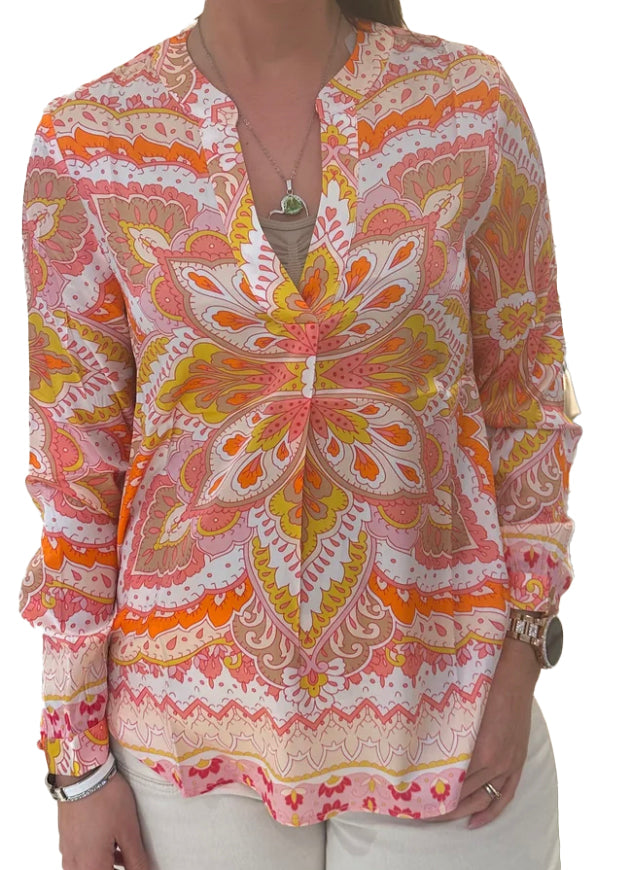 Spark blouse Springtime / 3137 Springtime - Yellow