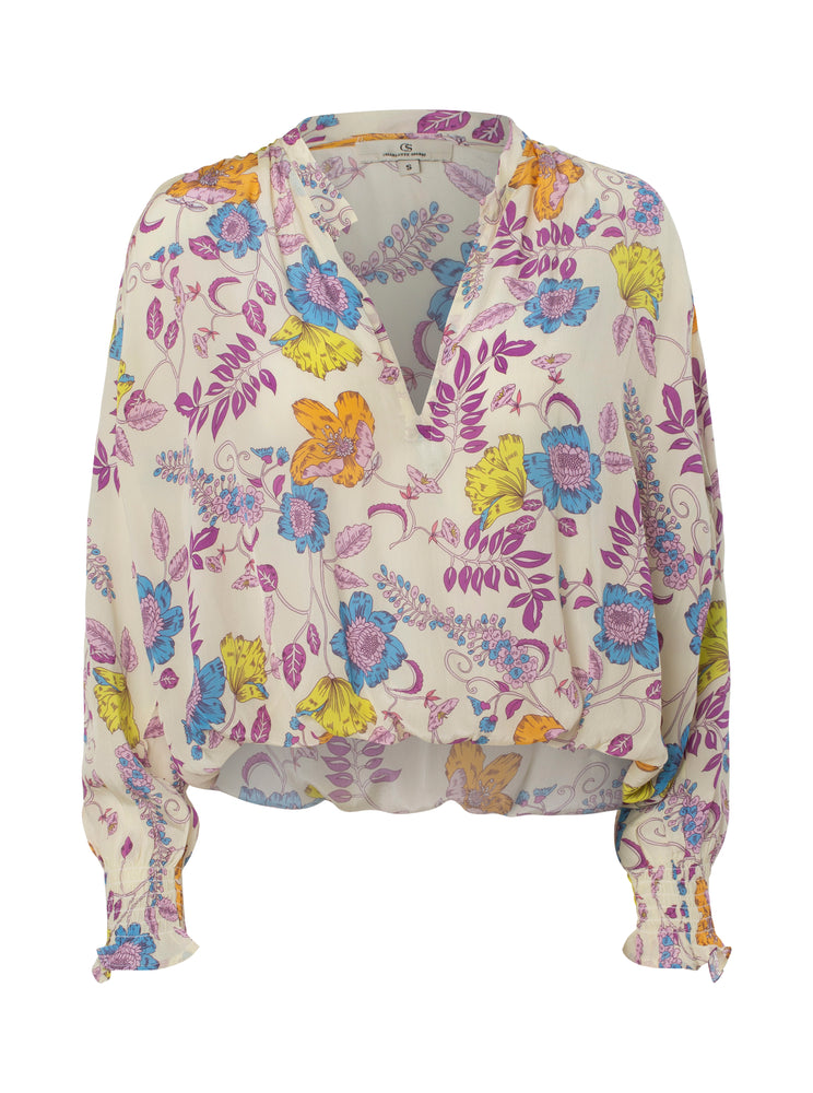 Charlotte Sparre Copenhagen Sun blouse Floral fun Blouse Multi