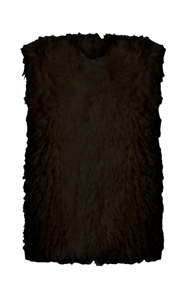 Tibet vest / 3282 Solid - Black